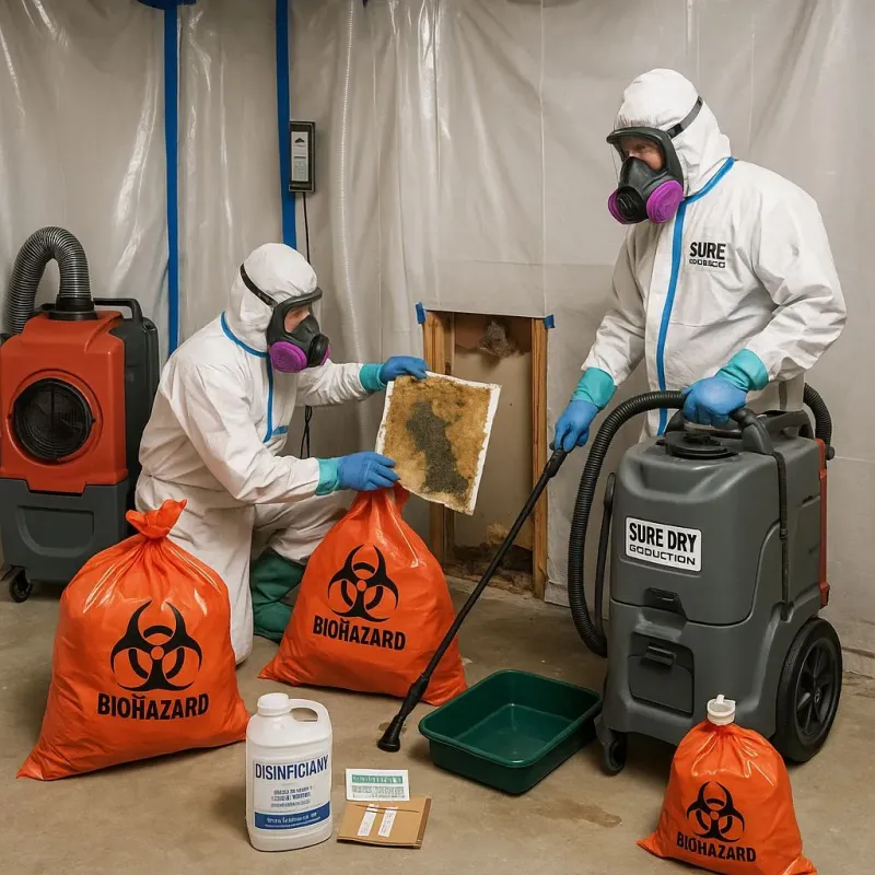 Contaminated Water Handling Protocols process in Caraway, AR